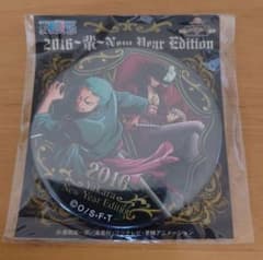 輩缶バッジ NEW YEAR EDITION 2016 ゾロ＆ミホーク - メルカリ