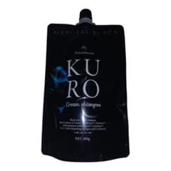 KURO クリームシャンプー ナチュラルブラック 400g - メルカリ