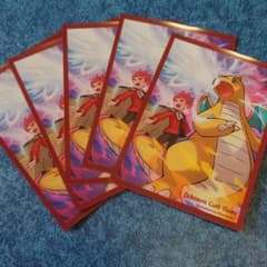 ポケモンカード デッキシールド スリーブ ワタル カイリュー バラ5枚