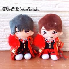 ちびぬい 着せ替え 衣装 なにわ男子☆ 赤ファー 衣装 関西ジャニーズJr