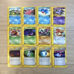 劇場限定 ポケモンカード eカード ザンナーのエーフィ等 12枚 まとめ