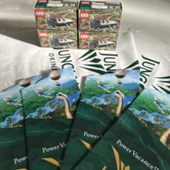 ジャングリア沖縄限定 いすゞギガトミカ4台セットショッパーとパンプ