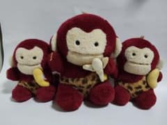 セキグチ バナナンちーたん ぬいぐるみ 3体セット - メルカリ