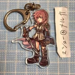 FF13 ファイナルファンタジー ライトニング アクリルキーホルダー