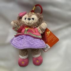 香港ディズニーランドダッフィーフレンズシェリーメイバッグチャーム