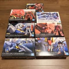 ガンプラ】RG5種 HG2種 7種セット - メルカリ