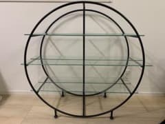 アスプルンド ASPLUND ラウンドシェルフ アイアン 棚 希少廃盤 入手