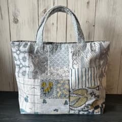 ミナペルホネン ハンドメイド トートバッグ セレブレイト ポンピア