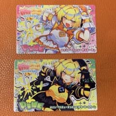 2枚セット】パイン プリティボンバーズ 麻雀ファイトガール カード