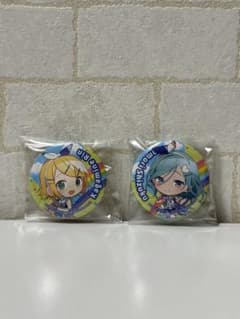 プロセカ/モモジャン 鏡音リン・日野森雫 缶バッジ 2種セット バラ売り