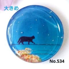 レジン 猫 ヘアゴム ブローチ ポニーフック No.534 - メルカリ