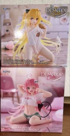 ToLOVEる Desktop Cute 金色の闇 ララ フィギュア 2点 - メルカリ