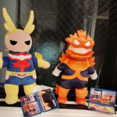 エンデヴァー オールマイト usj ぬいぐるみ - メルカリ