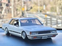 完成品】フジミ•GX61 クレスタ インチアップハの字箱絵 新型シャーシ