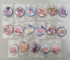 星のカービィ トリプルデラックス 缶バッジ クリップタイプバッジ