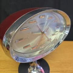 CITIZEN シチズン 目覚し時計 スペースエイジ 昭和レトロ - メルカリ