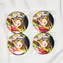 プロセカ 小豆沢こはね グリッター缶バッジ グリ缶 40A ワールドリンク