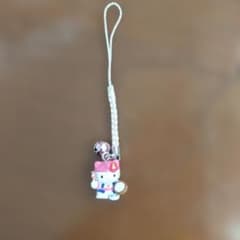 沖縄限定エイサーハローキティ ストラップ 鈴付き - メルカリ
