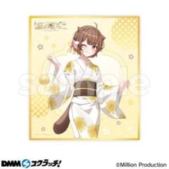 缶バッジと色紙 未開封 音ノ瀬らこ ミリプロ dmm スクラッチくじ