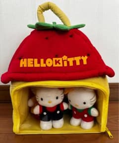 レア！ハローキティ いちごハウス ぬいぐるみ レトロ サンリオ - メルカリ