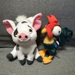 ディズニー ぬいぐるみバッジ モアナと伝説の海 プア ヘイヘイ - メルカリ