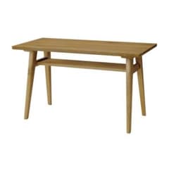 unico ウニコ ADDAY(アディ) カフェテーブル W1000 オーク材 - メルカリ