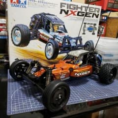 タミヤ 2025 DT04 ファイターネクスジェン カスタム ブラシレスセット