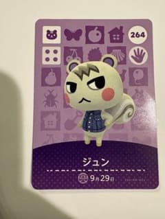 ジュン amiiboカード どうぶつの森 264 - メルカリ