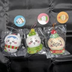③ちいかわ ハッピーホリデーなマスコット ぬいぐるみ ハチワレ うさぎ