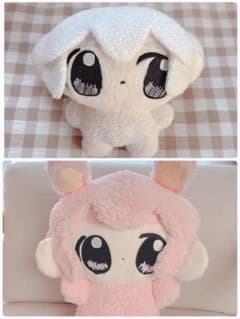 おもちエイリアン】うさ耳 BIG ぬいぐるみ キーホルダー ぬいぐるみ