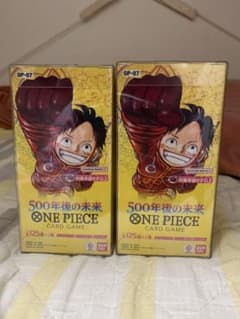 500年後の未来2BOXテープ付き未開封(ワンピースカード) - メルカリ