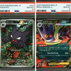 ポケモンカード メガゲンガーex ゴースト ar psa10 連番 - メルカリ