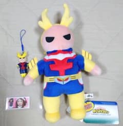 僕のヒーローアカデミア オールマイト ぬいぐるみ ねつけキーホルダー