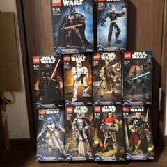 LEGO スターウォーズ ビルダブルフィギュア 10体セット - メルカリ