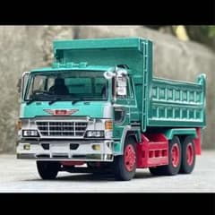 DBGT 1/64 日野 スーパードルフィン ダンプ トラック グリーン 緑