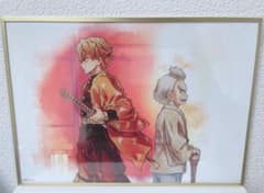 鬼滅の刃 B賞 アクリル色紙 繋ぐ WEBSHOPくじ 善逸と爺ちゃん - メルカリ