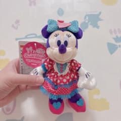 ディズニー パルパルーザ ミニー ファンダーランド ぬいぐるみバッジ