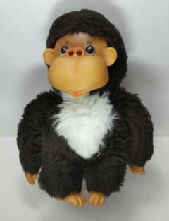 昭和レトロ モンチッチ風ゴリラのぬいぐるみ - メルカリ