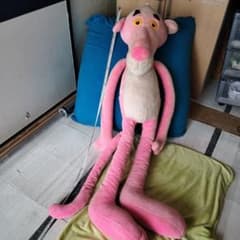 ピンクパンサー 超特大ぬいぐるみ - メルカリ
