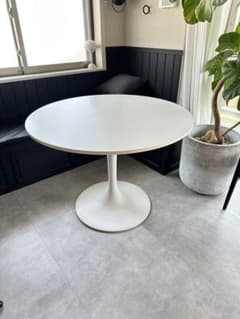 五月雨ルイ様 専用 イケア IKEA ドクスタ DOCKSTA 丸テーブル - メルカリ