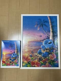 最終値下】ディズニーパズル トワイライトメロディー スティッチ 1000