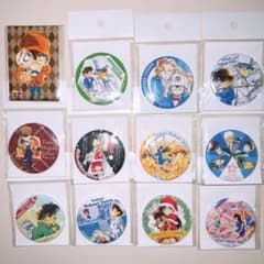 名探偵コナン 北栄町 缶バッジ 毛利蘭 工藤新一 灰原哀 警察学校組