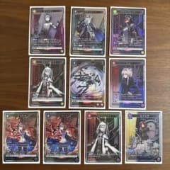 ユニオンアリーナ アークナイツ ☆1パラレル 9枚セット まとめ売り