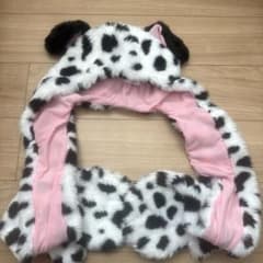 ディズニー 101匹わんちゃん マフラーファンキャップ - メルカリ