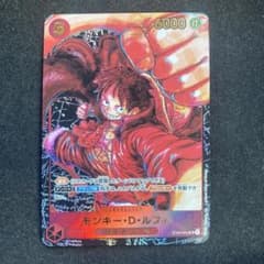 ②モンキー・D・ルフィ SR パラレル ST01-012 尾田先生書き下ろし