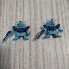 ガシャポン戦士NEXT 量産型νガンダム 2種類 ジャンク SDガンダム