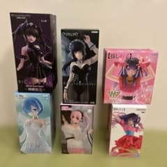 プライズフィギュアまとめ売り(傷あり)6個セット - メルカリ