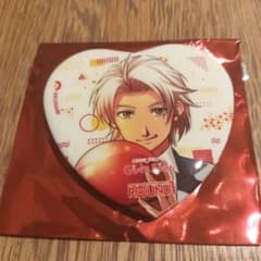 ときメモGS ラウンドワンコラボ ハート缶バッジ 佐伯瑛 匿名発送