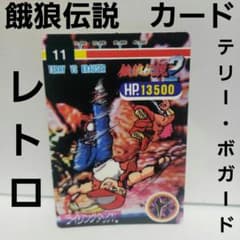 テリー・ボガード 餓狼伝説 カード キングオブファイター カードダス