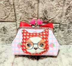 コヤンイサムチョン がま口ポーチ あんこちゃん ハンドメイド - メルカリ